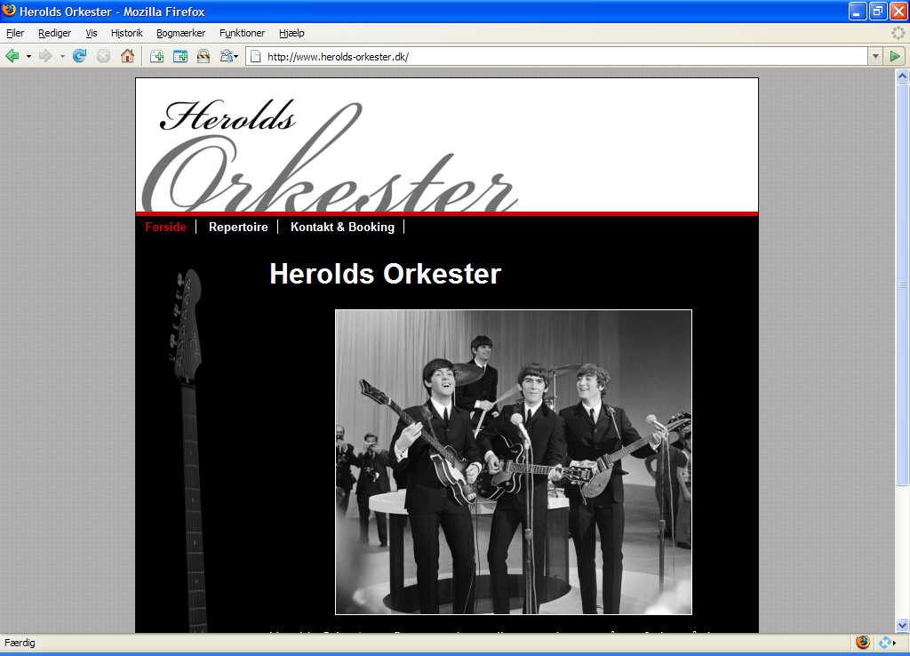 www.herolds-orkester.dk - ikke længere aktiv www.herolds-orkester.dk